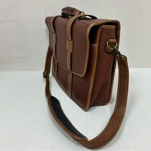 Korchmar Brown Leather Men's Bag